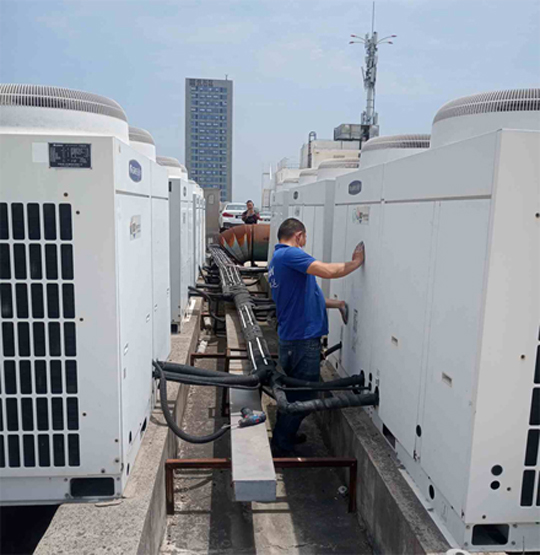 怀化中央空调制热和不制冷系统维修方法